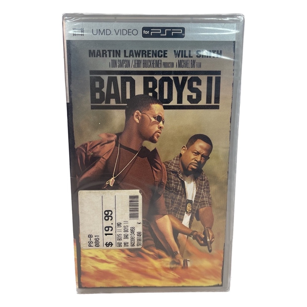 (1) COLUMBIA PICTURES 13405 NIP
BAD BOYS II RATED R | PSP VIDEO
